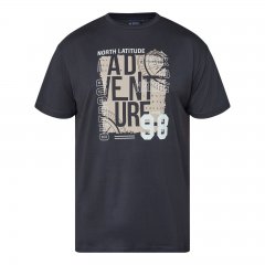 North Latitude Adventure 98 Graphic Tee Noir