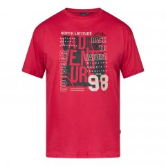 North Latitude Adventure 98 Graphic Tee Jaune/Orange