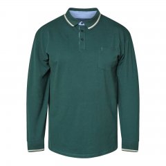 North Latitude Superflex Polo LS Vert/Kaki