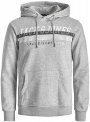 Jack & Jones JJIRON Hoodie Grey