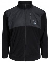 Jack & Jones JCOFILO POLARFLEECE with Zipper Black