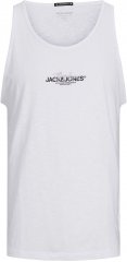 Jack & Jones JORARUBA BRANDING TANK TOP Bright White
