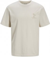  Jack & Jones Summer Vibes Crew Neck T-Shirt Moonbeam
