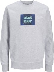 Jack & Jones HUDSON Sweatshirt White Melange
