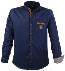 Lavecchia 1980 Long sleeve Shirt Navy Blue