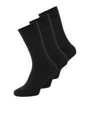 Jack & Jones Basic Chaussettes en bambou Noir lot de 3