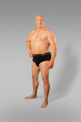 20 Nodi Stretch Cotton Briefs with Medium Side Cut Assorted 3-pack Black/Blue