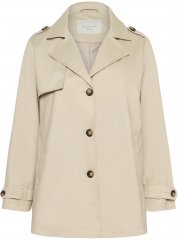 Kaffe Curve Tricia Veste Gris plume