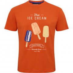 North Latitude T-Shirt Ice Cream Orange