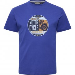 North Latitude T-shirt Motorcycle Blue