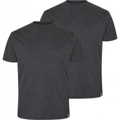 North Latitude T-Shirt 2-Pack Dark Grey Melange