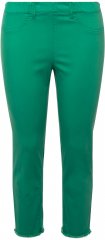 Ulla Popken Stretch Blend Bengaline Pants Emerald Green