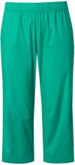 Ulla Popken Cropped Ruby Fit Pants Emerald Green