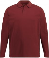 JP1880 Polo Shirt Long Sleeve Piqué Red