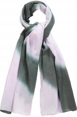 Ulla Popken Batik Striped Scarf Lavender