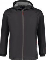 Adamo Nilo Lightweight Softshell Rain Jacket Black