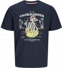Jack & Jones Elijah Crew Neck T-Shirt Navy