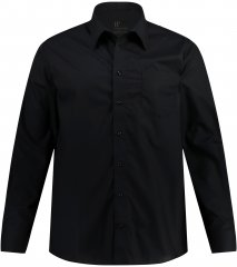 JP1880 Comfort Fit with Chest Pocket Shirt TALL Black