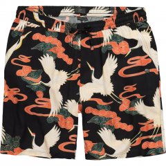 JP1880 Bermuda Shorts Floral All-over Print Black