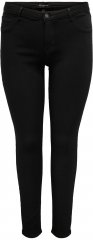Only Carmakoma Thunder Life Skinny Fit Jeans Black