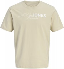 Jack & Jones Blaneo Short Sleeve T-shirt Beige