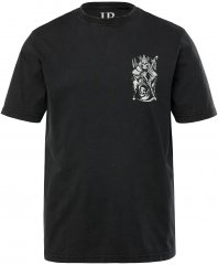 JP1880 T-Shirt Vintage Skeleton Black