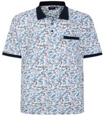 Espionage P224 polo imprimé oiseaux