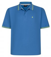 Espionage P232 Polo pique turq/lime