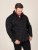 D555 Chandler Reno 1/4 Zip Neck Sweatshirt With Bear Logo Noir - Sweatshirts & hoodies - Sweatshirts/Hoodies grande taille homme