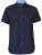 D555 Tim Short Sleeve Shirt Navy - Chemises - Chemises Grandes Tailles Hommes