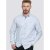 D555 Addington Printed Oxford Shirt Blue - Chemises - Chemises Grandes Tailles Hommes