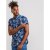 D555 Reuben Hawaii Shirt Navy - Chemises - Chemises Grandes Tailles Hommes