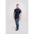 D555 Brixton Shirt Navy - Chemises - Chemises Grandes Tailles Hommes