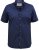 D555 Telford S/S Micro Ao Print Shirt Navy - Chemises - Chemises Grandes Tailles Hommes
