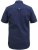 D555 Telford S/S Micro Ao Print Shirt Navy - Chemises - Chemises Grandes Tailles Hommes