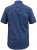 D555 Tristain S/S Floral Ao Print Shirt Navy - Chemises - Chemises Grandes Tailles Hommes