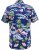 D555 Durham Flamingo Hawaiian Ao Print Shirt - Chemises - Chemises Grandes Tailles Hommes