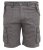 D555 Melton Cotton Cargo Shorts Grey - Shorts - Shorts hommes grande taille