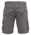 D555 Melton Cotton Cargo Shorts Grey - Shorts - Shorts hommes grande taille