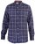 D555 Townsville Check Button Down Collar Shirt Navy - Chemises - Chemises Grandes Tailles Hommes