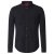 D555 Donnie Long Sleeve Jersey Shirt Black - Chemises - Chemises Grandes Tailles Hommes