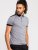 D555 Prinstead Pique Polo Shirt Grey - Polos - Polos homme grande taille