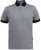 D555 Prinstead Pique Polo Shirt Grey - Polos - Polos homme grande taille