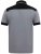D555 Prinstead Pique Polo Shirt Grey - Polos - Polos homme grande taille