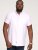 D555 James Short Sleeve Oxford Shirt Pink - Chemises - Chemises Grandes Tailles Hommes