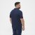 North Latitude Polo Navy Blue - Polos - Polos homme grande taille