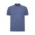 North Latitude Polo Blue Melange - Polos - Polos homme grande taille