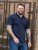 D555 Reid AOP Polo With Jacquard Collar, Pocket And Cuffs Bleu marine - Polos - Polos homme grande taille