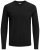 Jack & Jones Crew neck Knitted Sweater Black - Sweatshirts & hoodies - Sweatshirts/Hoodies grande taille homme