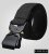 D555 Dale Tactical Stretch Webbing Belt with Heavy Duty Quick Release Buckle Black - Ceintures - Ceintures grandes tailles pour hommes